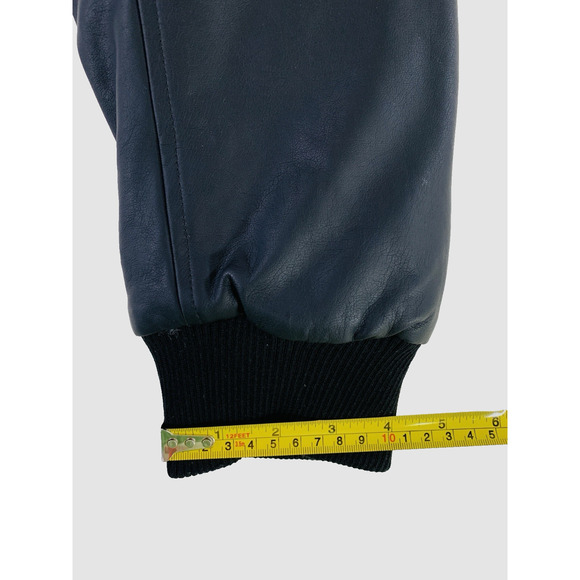 Ultra Game OKC NBA Varsity Jacket Men's Medium Embroidered Logo Quilted Lining - Picture 11 of 14